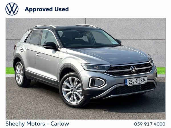 Volkswagen T-Roc SUV, Petrol, 2025, Silver