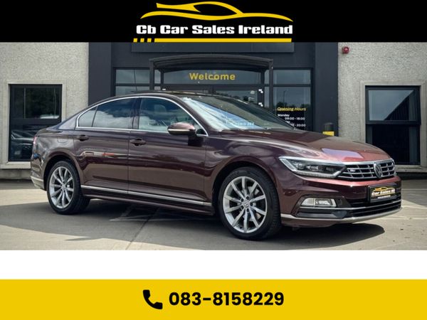 Volkswagen Passat Saloon, Diesel, 2018, Red