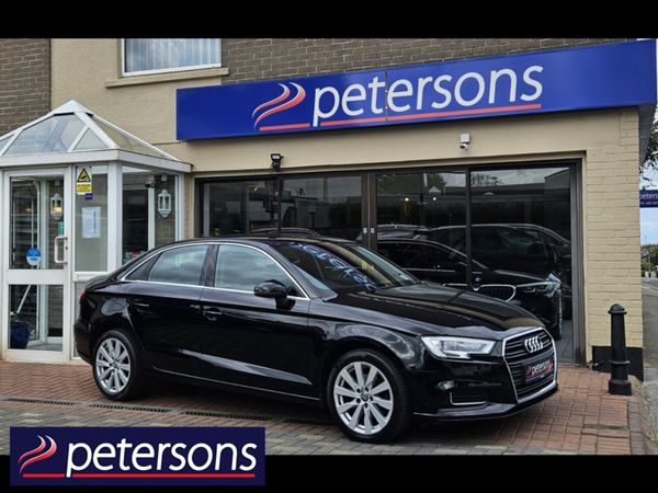 Audi A3 Saloon, Petrol, 2018, Black