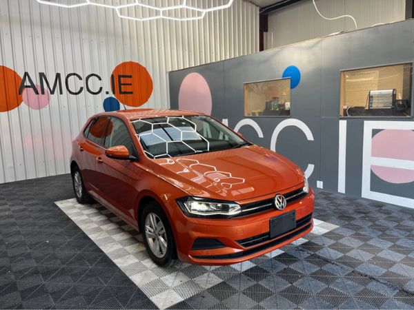 Volkswagen Polo Hatchback, Petrol, 2020, Orange