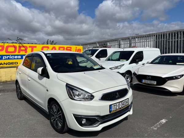 Mitsubishi Mirage Hatchback, Petrol, 2017, White