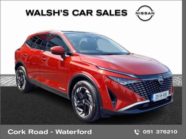 Nissan Qashqai MPV, Hybrid, 2025, Red