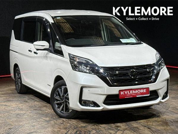 Nissan Serena MPV, Petrol Hybrid, 2020, White