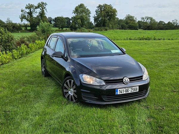 Volkswagen Golf Hatchback, Diesel, 2014, Black