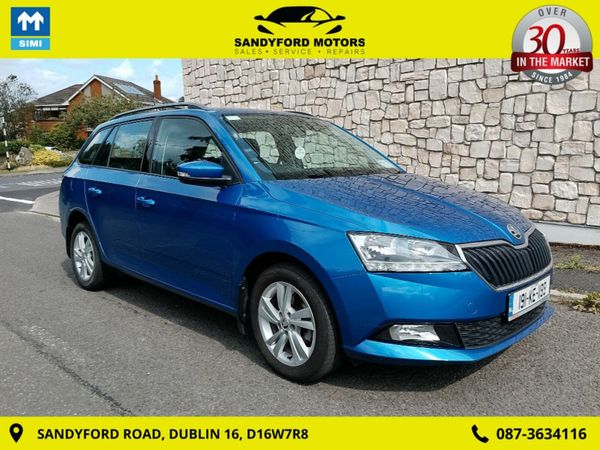 Skoda Fabia Estate, Petrol, 2019, Blue