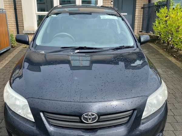 Toyota Corolla Saloon, Petrol, 2007, Black