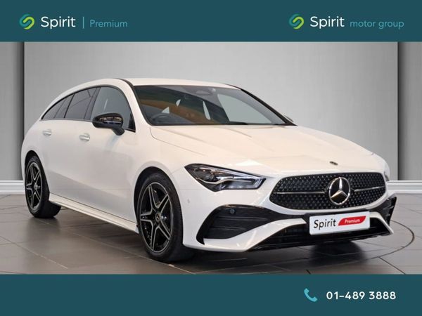Mercedes-Benz CLA Estate, Petrol Hybrid, 2023, White