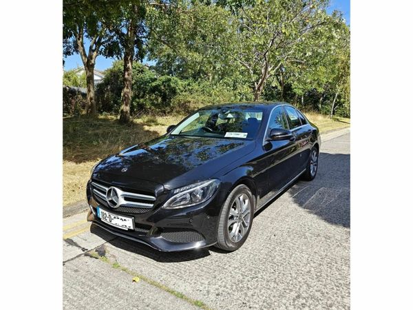Mercedes-Benz C-Class Saloon, Petrol Plug-in Hybrid, 2018, Black
