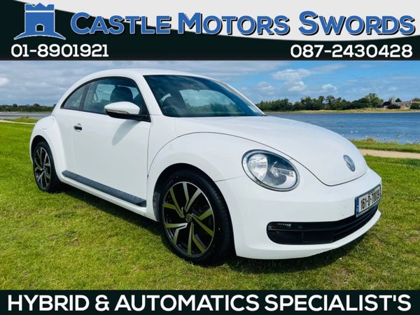 Volkswagen Beetle Hatchback, Petrol, 2016, White