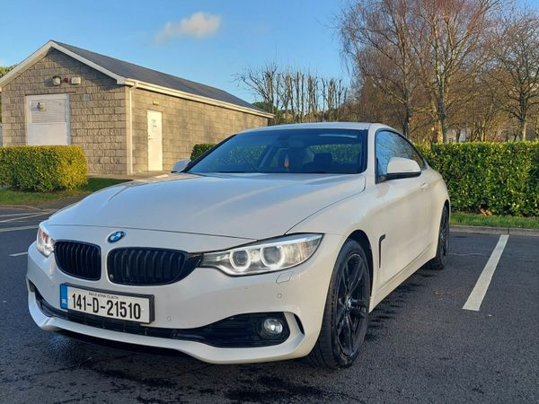 BMW 4-Series Coupe, Diesel, 2014, White