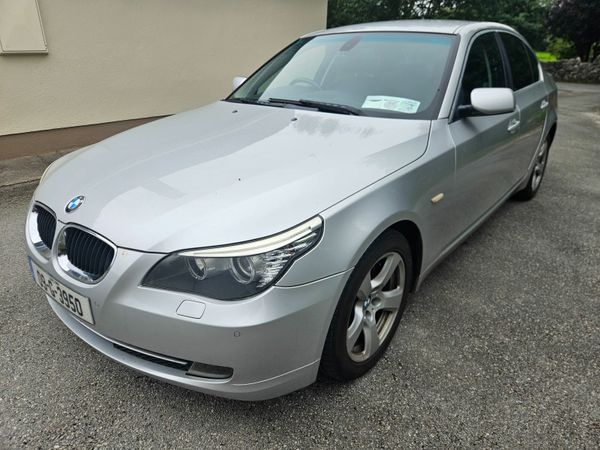 BMW 5-Series Saloon, Diesel, 2009, Silver