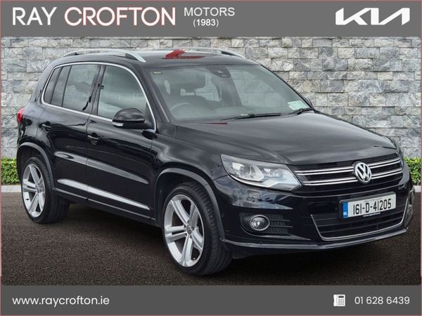 Volkswagen Tiguan SUV, Diesel, 2016, Black