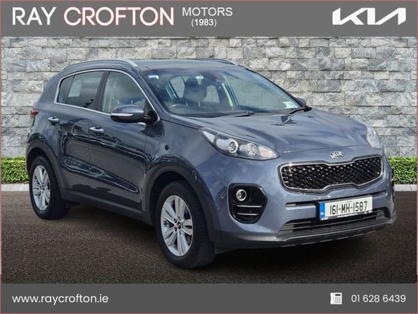 Kia Sportage SUV, Diesel, 2016, Blue