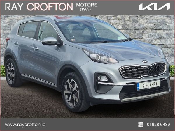 Kia Sportage SUV, Diesel Hybrid, 2021, Grey