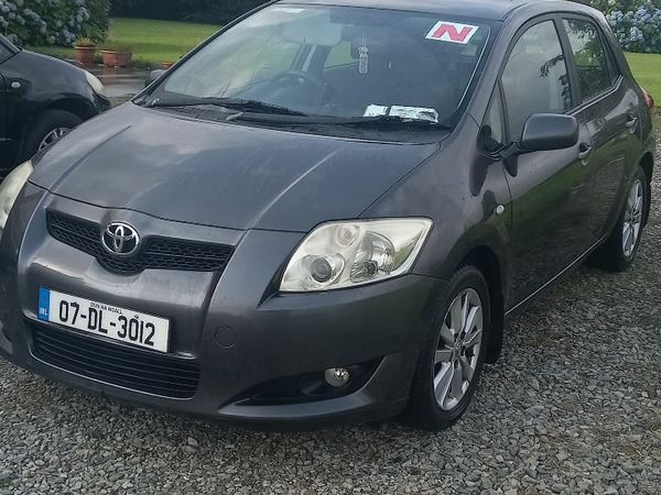 Toyota Auris Hatchback, Petrol, 2007, Grey