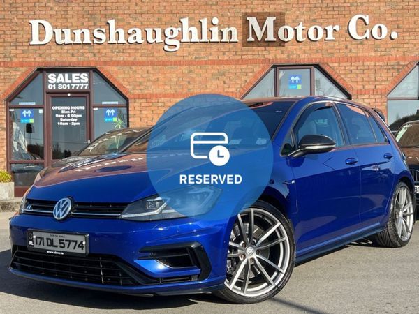 Volkswagen Golf Hatchback, Petrol, 2017, Blue