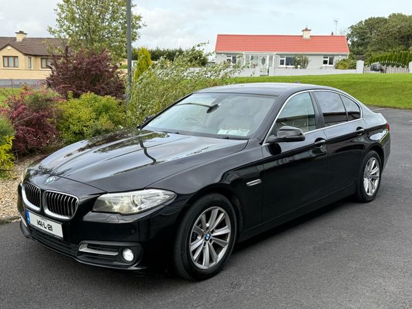 BMW 5-Series Saloon, Diesel, 2014, Black