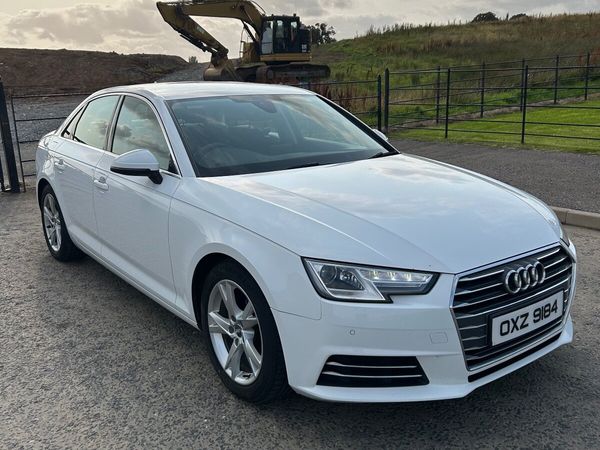 Audi A4 Saloon, Diesel, 2017, White