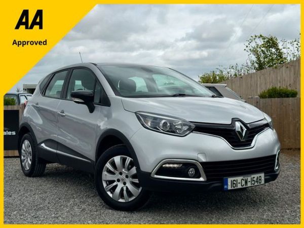 Renault Captur Hatchback, Petrol, 2016, Silver