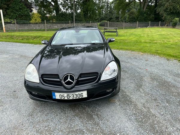 Mercedes-Benz SLK Convertible, Petrol, 2005, Black