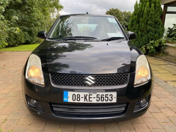 Suzuki Swift Hatchback, Petrol, 2008, Black