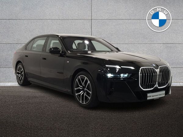 BMW 7-Series Saloon, Petrol Plug-in Hybrid, 2024, Black