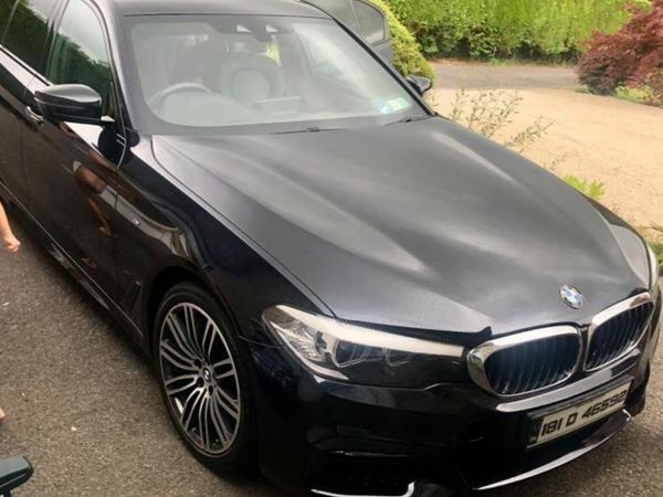 BMW 5-Series Saloon, Diesel, 2018, Black