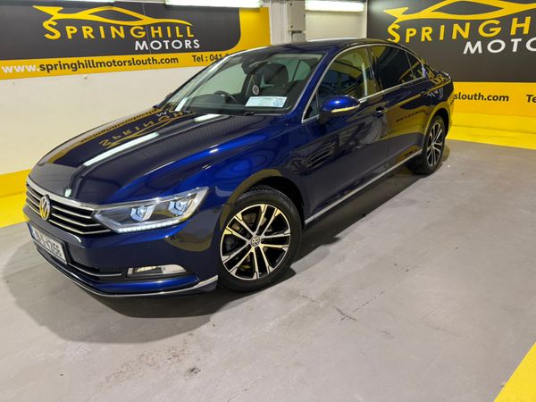 Volkswagen Passat Saloon, Diesel, 2019, Blue