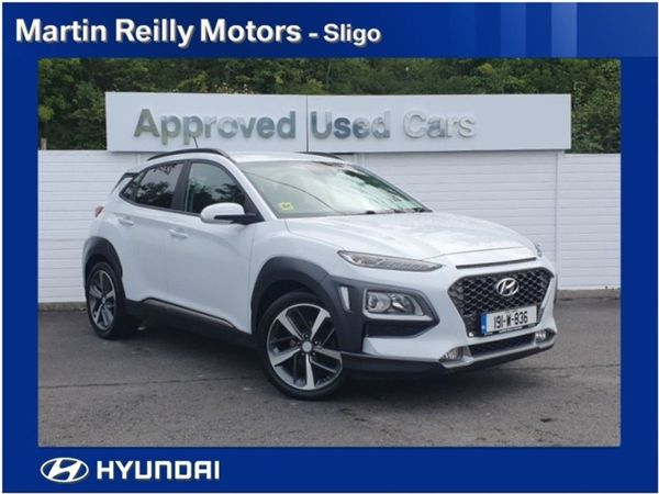 Hyundai KONA MPV, Petrol, 2019, White