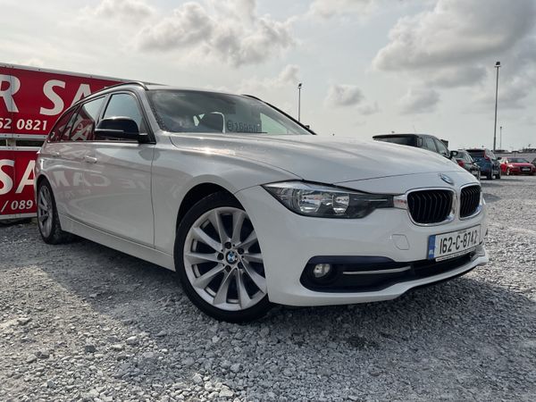 BMW 3-Series Estate, Diesel, 2016, White