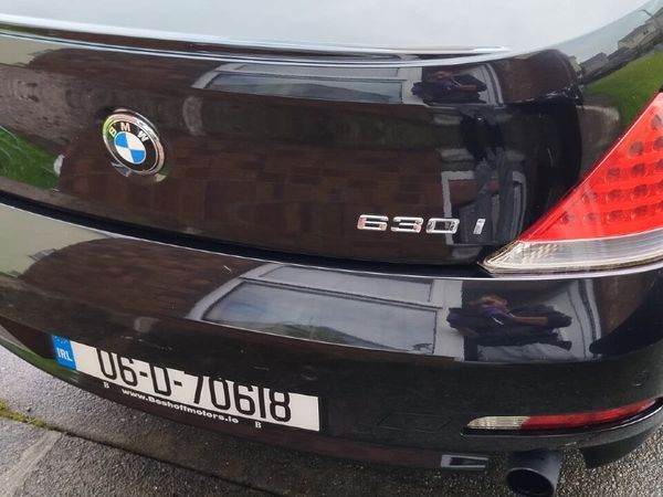 BMW 6-Series Coupe, Petrol, 2006, Black
