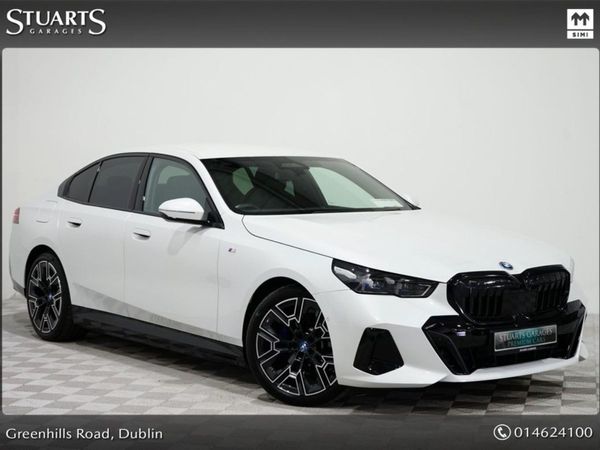 BMW 5-Series Saloon, Hybrid, 2024, White
