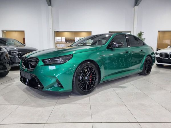 BMW M5 Saloon, Hybrid, 2025, Green