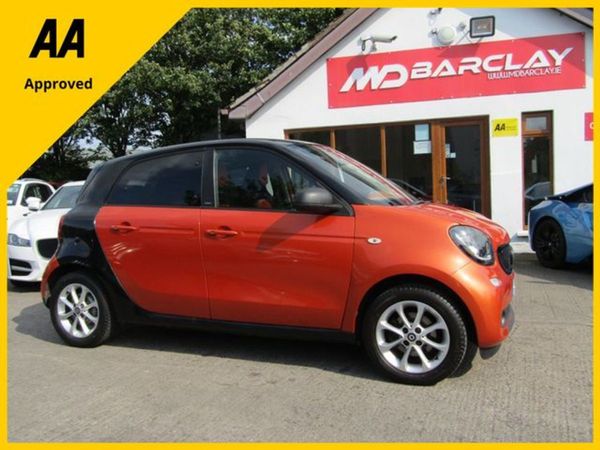 Smart Forfour Hatchback, Petrol, 2017, Orange