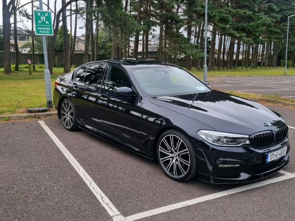 BMW 5-Series Saloon, Diesel, 2017, Black