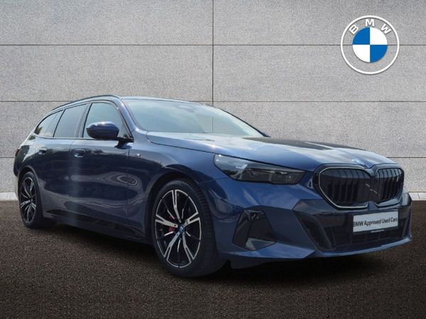 BMW i5 Estate, Electric, 2024, Blue
