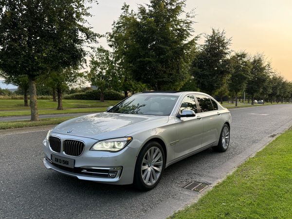 BMW 7-Series Saloon, Diesel, 2013, Silver
