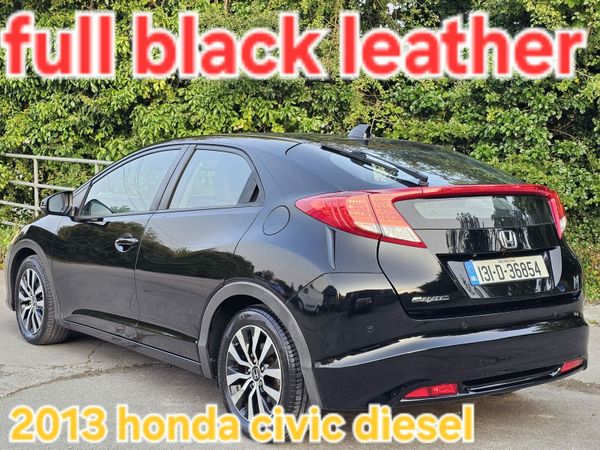 Honda Civic Hatchback, Diesel, 2013, Black