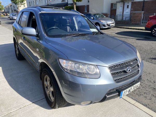 Hyundai Santa Fe SUV, Diesel, 2007, Blue