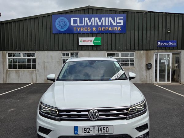 Volkswagen Tiguan SUV, Diesel, 2019, White