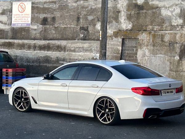 BMW 5-Series Saloon, Diesel, 2017, White