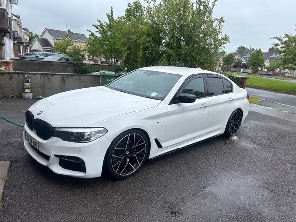 BMW 5-Series Saloon, Diesel, 2017, White