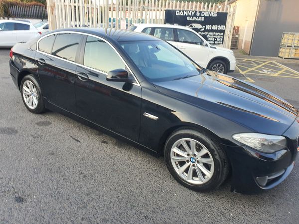 BMW 5-Series Saloon, Diesel, 2013, Black