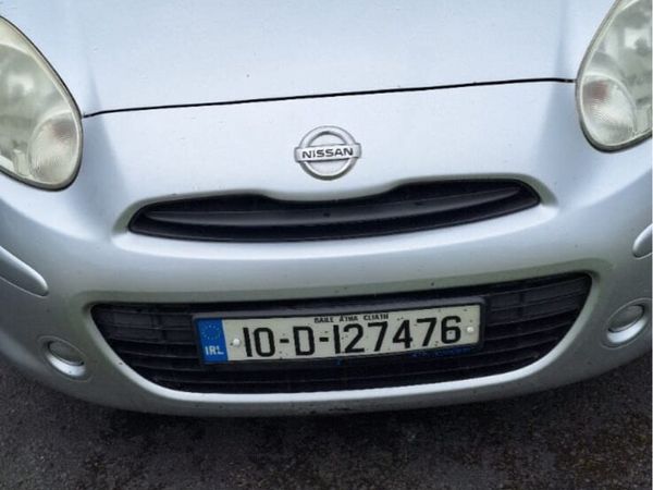 Nissan March Hatchback, Petrol, 2010, Silver