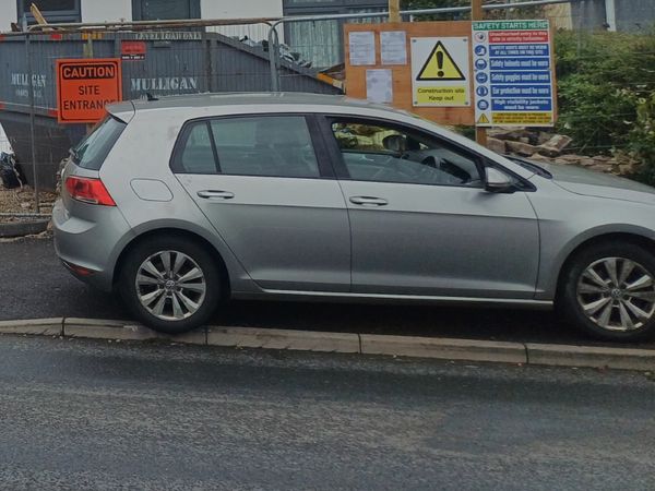 Volkswagen Golf Hatchback, Diesel, 2014, Silver