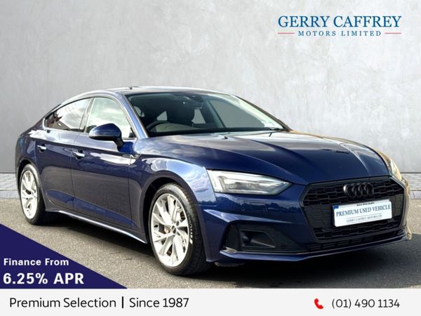 Audi A5 Hatchback, Petrol, 2023, Blue