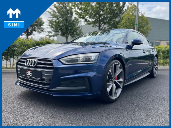 Audi A5 Saloon, Diesel, 2017, Blue