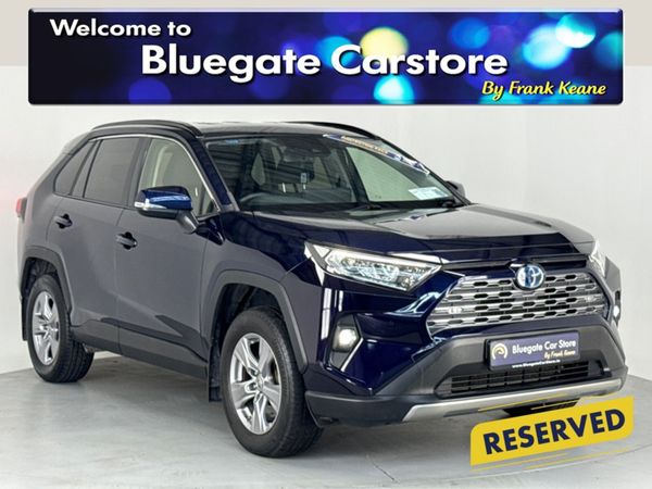 Toyota RAV4 SUV, Petrol Hybrid, 2023, Blue