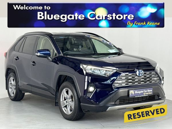Toyota RAV4 SUV, Petrol Hybrid, 2023, Blue