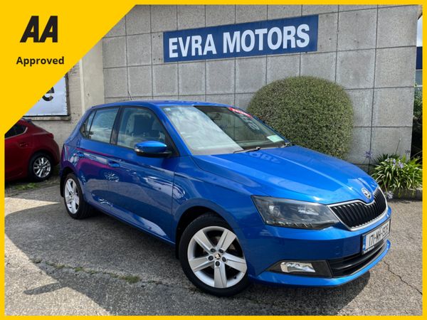 Skoda Fabia Hatchback, Petrol, 2017, Blue